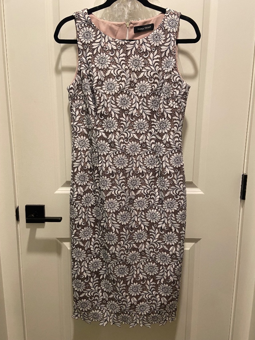 Ivanka Trump Lace Sheath Dress